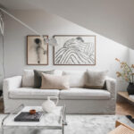 Elegantno potkrovlje od 36m2 u sivim nijansama